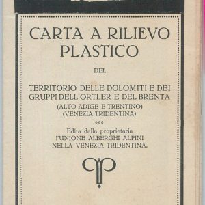 71166 - ITALIA - MAPPA Turistica  - BOLAZO Trentino Altoadige  anni 20 MAP