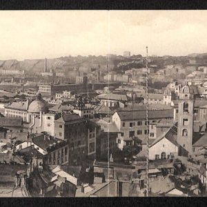 ag1054 - CARTOLINA D'EPOCA DOPPIA - Genova Città - Panorama
