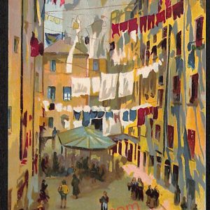 ag1060 - CARTOLINA D'EPOCA - Genova Città - Truogoli di S. Brigida  1914