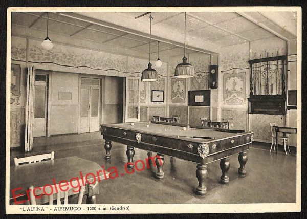 ai6932 - CARTOLINA D' EPOCA - Sondrio Provincia - Alpemugo
