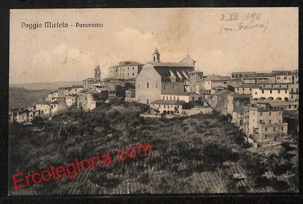 ai0535 - CARTOLINA D'EPOCA - Rieti Provincia - Poggio Mirteto