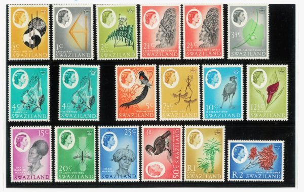 P3169 - SWAZILAND , SG 90/105 + COLOR SHADES IN MNH CONDITION.