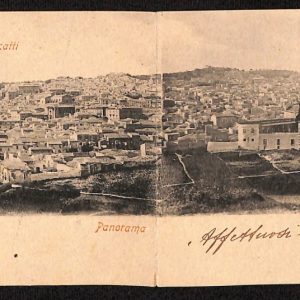 ad9306 - CARTOLINA DOPPIA D'EPOCA - Agrigento Provincia - Canicattì