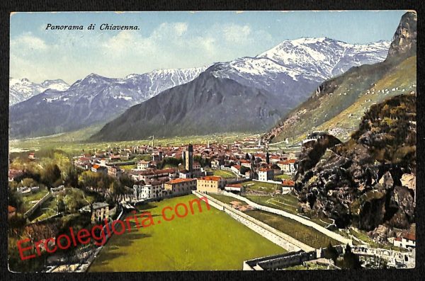 ai6946 - CARTOLINA D' EPOCA - Sondrio Provincia - Chiavenna