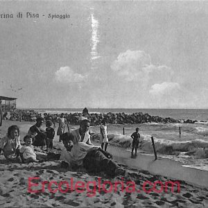 ad6936 - CARTOLINA D'EPOCA - Pisa Provincia - Marina di Pisa  1927