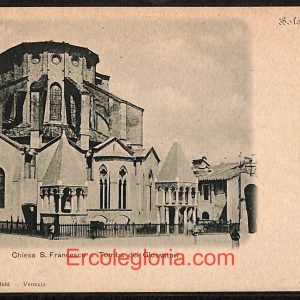 ae1982 - CARTOLINA  D'EPOCA - Bologna Città - Chiesa di S. Francesco