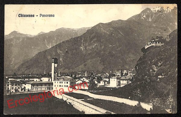ai6951 - CARTOLINA D' EPOCA - Sondrio Provincia - Chiavenna