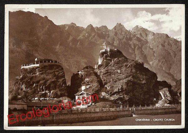 ai6956 - CARTOLINA D' EPOCA - Sondrio Provincia - Chiavenna
