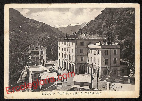 ai6957 - CARTOLINA D' EPOCA - Sondrio Provincia - Chiavenna