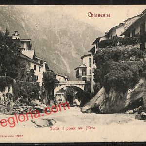 ai6958 - CARTOLINA D' EPOCA - Sondrio Provincia - Chiavenna