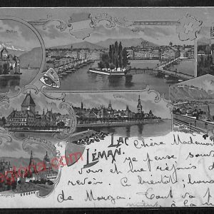 ag1081 - CARTOLINA D'EPOCA - Genova Città