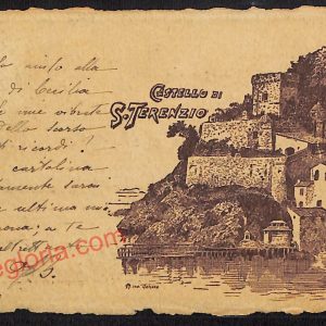 ag1083 - CARTOLINA D'EPOCA - Genova Città - Castello S. Terenzio