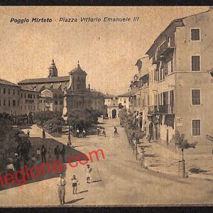 ai0538 - CARTOLINA D'EPOCA - Rieti Provincia - Poggio Mirteto