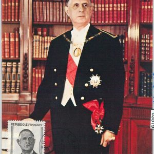63519  -  FRANCE - POSTAL HISTORY: MAXIMUM CARD 1971 -  GENERAL De Gaulle