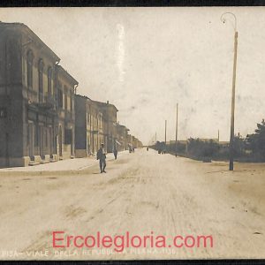 ad6972 - CARTOLINA D'EPOCA - Pisa Provincia - Marina di Pisa  - Fotografia  1907