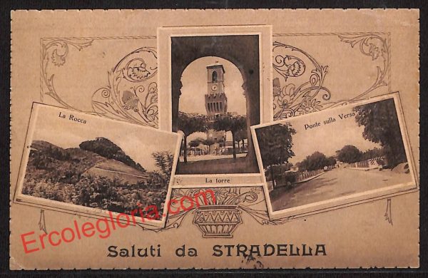 ah6207 - CARTOLINE  D'EPOCA - Pavia Provincia - Stradella