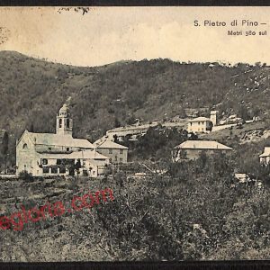 ag1100 - CARTOLINA D'EPOCA - Genova Città - S. Pietro di Pino  1920