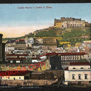 ag9625 - CARTOLINE D'EPOCA - Napoli Città - Castel San Elmo