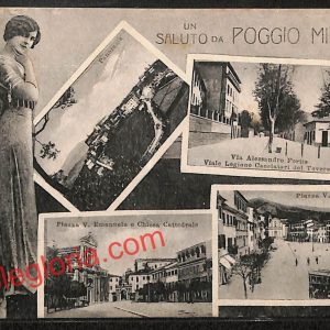 ai0541 - CARTOLINA D'EPOCA - Rieti Provincia - Poggio Mirteto