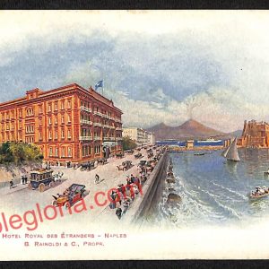 ag9632 - CARTOLINE D'EPOCA - Napoli Città - Hotel Royal des Etrangers