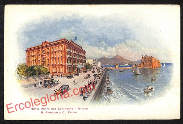 ag9632 - CARTOLINE D'EPOCA - Napoli Città - Hotel Royal des Etrangers