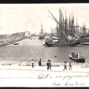 ac7255 - CARTOLINA D'EPOCA - Livorno Città - Porto Mediceo