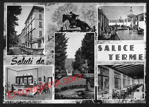 ah6229 - CARTOLINE  D'EPOCA - Pavia Provincia - Salice Terme