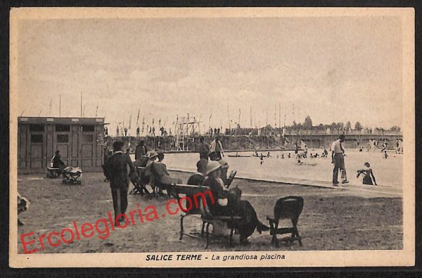 ah6232 - CARTOLINE  D'EPOCA - Pavia Provincia - Salice Terme