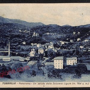 ag1512 - CARTOLINA D'EPOCA - Genova Provincia - Torriglia  1928
