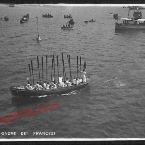 ag1120 - CARTOLINA D'EPOCA - Genova Città - Regate in Onore dei Francesi