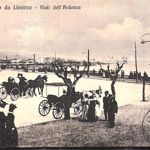 ac7262 - CARTOLINA D'EPOCA - Livorno Città - Viali dell' Ardenza