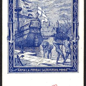 ag1121 - CARTOLINA D'EPOCA - Genova Città - Esposizione di Genova  1914