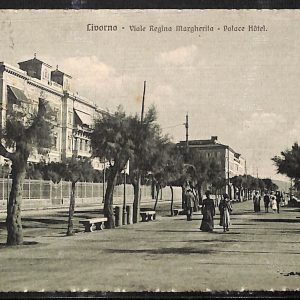 ac7264 - CARTOLINA D'EPOCA - Livorno Città - Palace Hotel