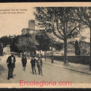 ad7013 - CARTOLINA D'EPOCA - Pisa Provincia - Montecatini  1922