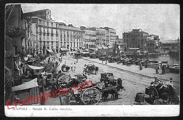 ag9641 - CARTOLINE D'EPOCA - Napoli Città - Strada San Lucia