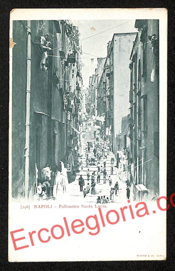 ag9642 - CARTOLINE D'EPOCA - Napoli Città - Santa Lucia