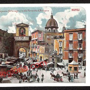 ag9643 - CARTOLINE D'EPOCA - Napoli Città - Porta Capuana