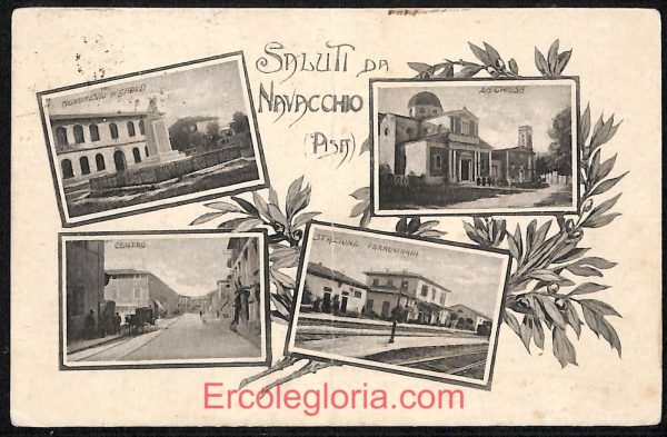 ad7020 - CARTOLINA D'EPOCA - Pisa Provincia - Navacchio