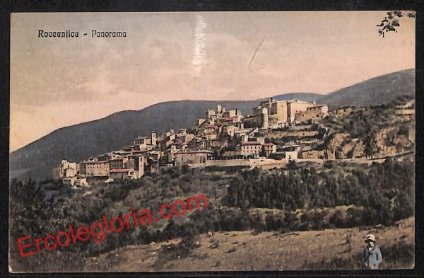 ai0546 - CARTOLINA D'EPOCA - Rieti Provincia - Roccantica