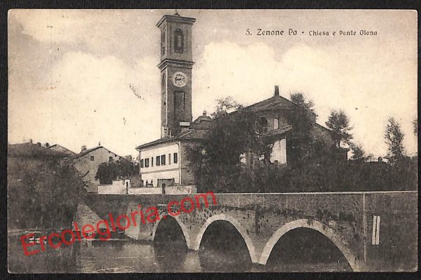 ah6238 - CARTOLINE  D'EPOCA - Pavia Provincia - San Zenone Po