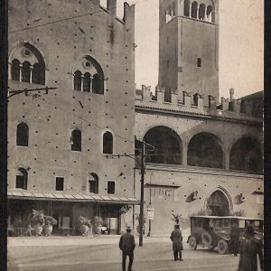 ae1987 - CARTOLINA  D'EPOCA - Bologna Città - Palazzo Re Enzo