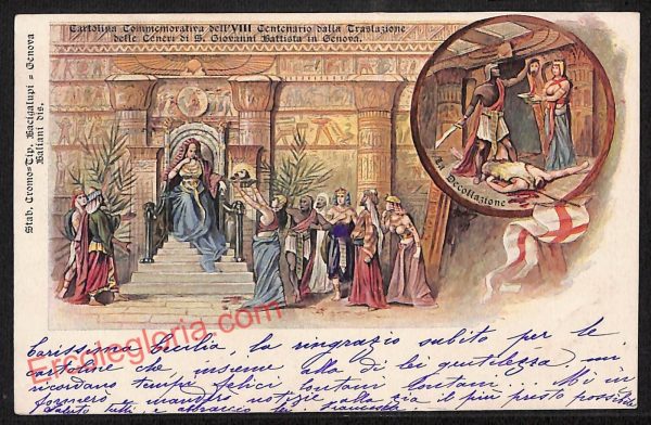 ag1129 - CARTOLINA D'EPOCA - Genova Città  1899