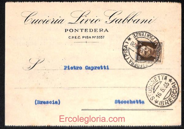 ad7026 - CARTOLINA D'EPOCA - Pisa Provincia - Pontedera
