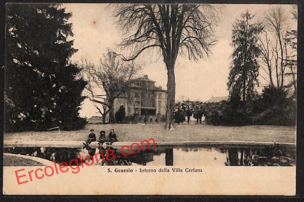 ah6243 - CARTOLINE  D'EPOCA - Pavia Provincia - San Genesio