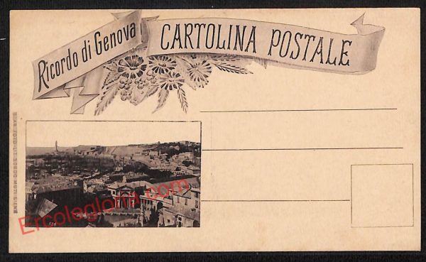 ag1134 - CARTOLINA D'EPOCA - Genova Città - Panorama