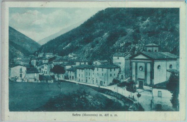 85663  - CARTOLINA d'Epoca: MACERATA provincia -  SEFRO  1936