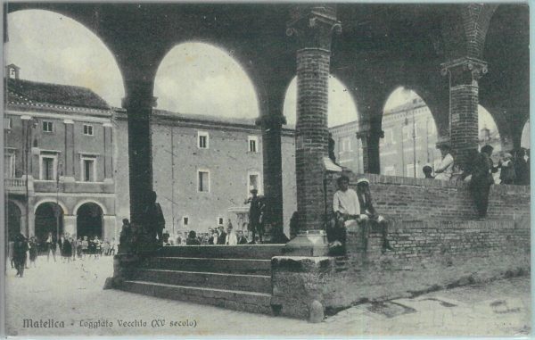 85664  - CARTOLINA d'Epoca: MACERATA provincia -  MATELICA  1929