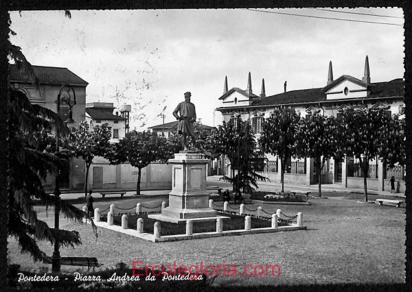 ad7031 - CARTOLINA D'EPOCA - Pisa Provincia - Pontedera