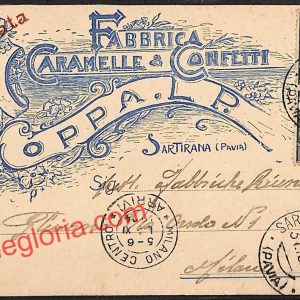ah6249 - STORIA POSTALE - Pavia Provincia - Sartirana