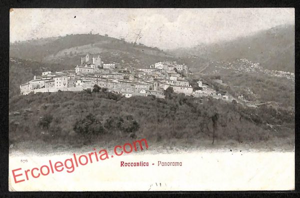 ai0548 - CARTOLINA D'EPOCA - Rieti Provincia - Roccantica